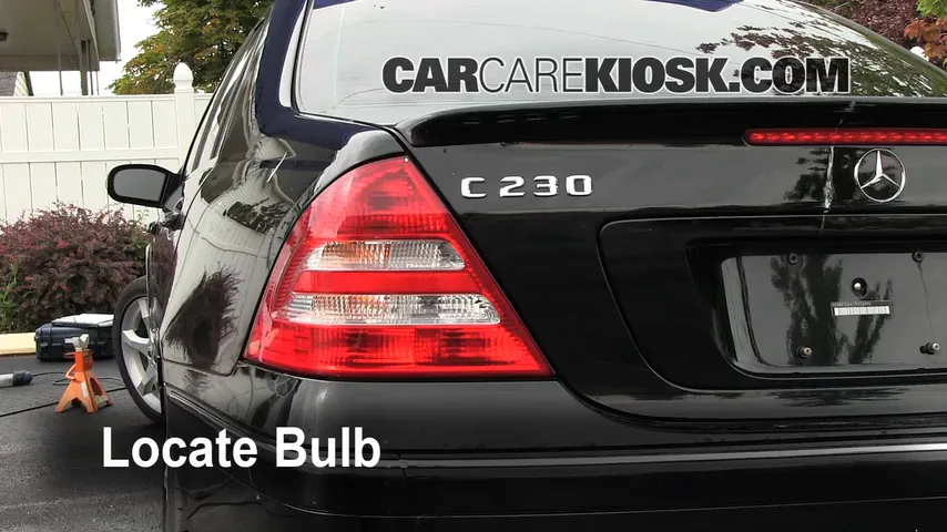 2007 Mercedes-Benz C230 Sport 2.5L V6 FlexFuel Lights Brake Light (replace bulb)